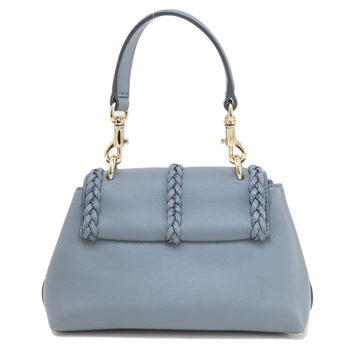 Chloe Handbag Leather Gray Penelope Mini 2Way Women