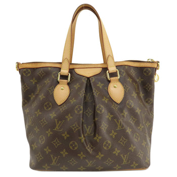 Louis Vuitton Tote Bag M40145 Monogram Canvas Brown Palermopm Monogram Women