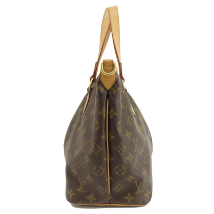 Louis Vuitton Tote Bag M40145 Monogram Canvas Brown Palermopm Monogram Women