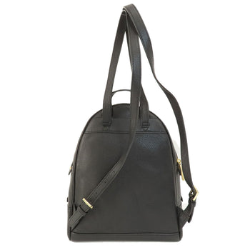 Michael Kors Backpack Leather Black Logometal