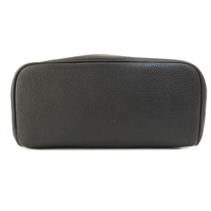 Michael Kors Backpack Leather Black Logometal