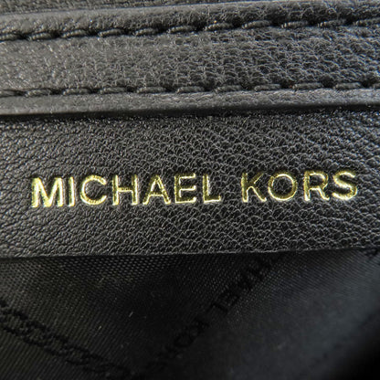 Michael Kors Backpack Leather Black Logometal