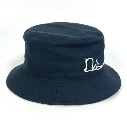 Dior Hat 033B906T4511 Cotton Black Travis Scott Cactus Jack Dior Bob Hat Women(Unisex) L