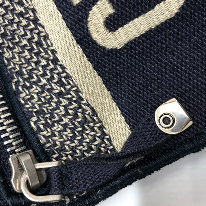Dior Shoulder Bag Jacquard Navy Oblique Women