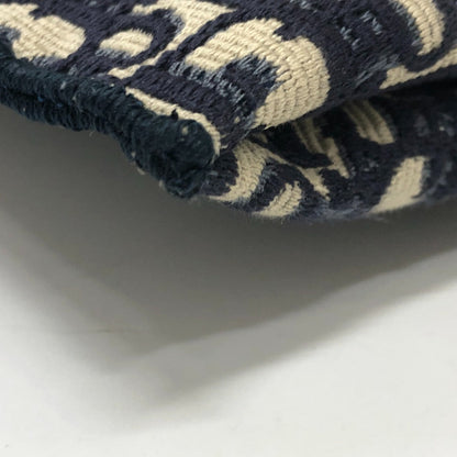 Dior Shoulder Bag Jacquard Navy Oblique Women