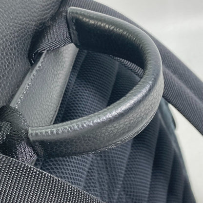 Dior Backpack 1Adba161Yks Canvas / Leather Navy 23Stainless Steel Saddle Oblique Mens