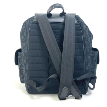 Dior Backpack 1Adba161Yks Canvas / Leather Navy 23Stainless Steel Saddle Oblique Mens