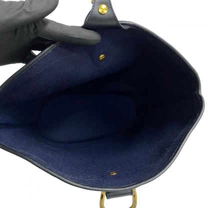 Dior Shoulder Bag Leather Navy