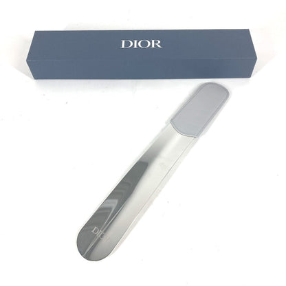 Dior Shoehorn Leather, Metal Silver Novelty Logo Shoehorn Mens