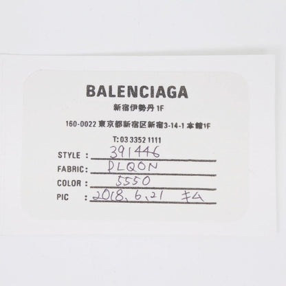 Balenciaga Tri-Fold Wallet 391446 Leather Pink Paper Mini Women