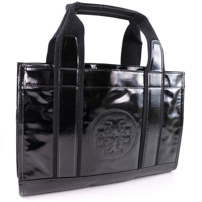 Tory Burch Handbag Enamel Black Women