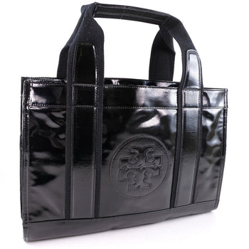 Tory Burch Handbag Enamel Black Women
