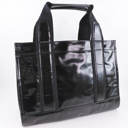 Tory Burch Handbag Enamel Black Women