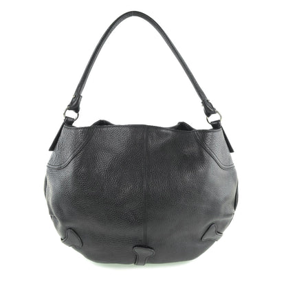 Salvatore Ferragamo Shoulder Bag Calfskin Black Shoulder Women