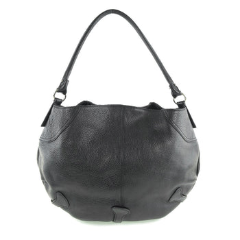 Salvatore Ferragamo Shoulder Bag Calfskin Black Shoulder Women