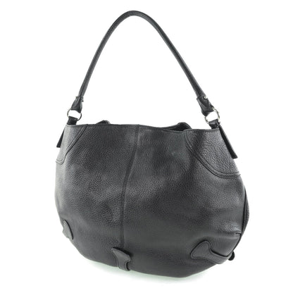Salvatore Ferragamo Shoulder Bag Calfskin Black Shoulder Women