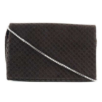 Salvatore Ferragamo Shoulder Bag Aq-21 8761 Leather Brown Brown Chainshoulder Women