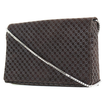 Salvatore Ferragamo Shoulder Bag Aq-21 8761 Leather Brown Brown Chainshoulder Women