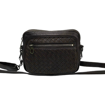 Bottegaveneta Shoulder Bag Leather Brown Intrecciato Women