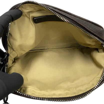 Bottegaveneta Shoulder Bag Leather Brown Intrecciato Women