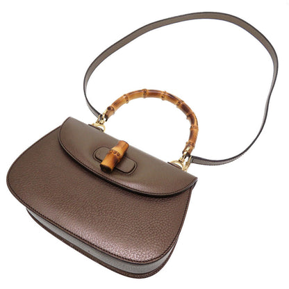 Gucci Handbag 000 926 Bamboo Bronze 2Way Women