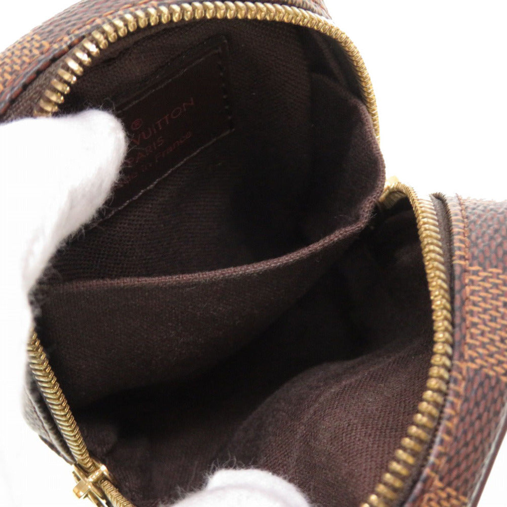 Louis Vuitton Shoulder Bag M61738 Damier Canvas Brown Damier Ebene Etui Okapi Pm Women