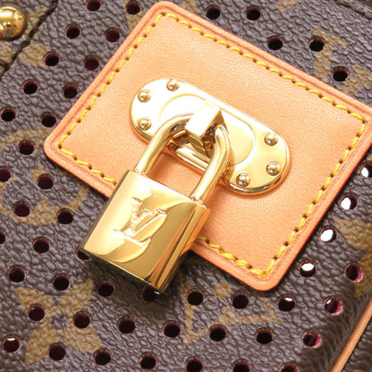 Louis Vuitton Handbag M95183 Monogram Perfo Fuchsia Monogram Perfo Pochette Accessories Women