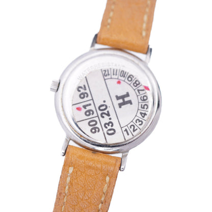 Hermes Watches Quartz Stainless Steel, Gold