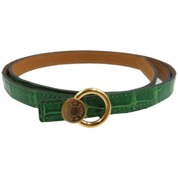 Hermes Belt Polosus Green Serie Women