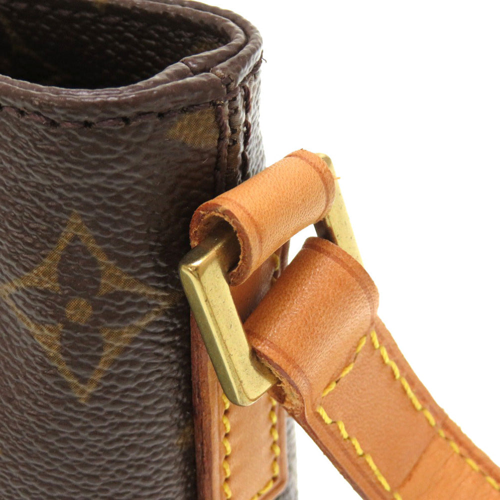 Louis Vuitton Shoulder Bag M51241 Monogram Canvas Brown Monogram Panda Trotteur Takashi Murakami