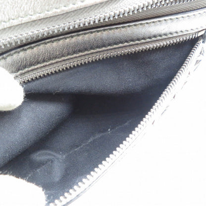 Jimmy Choo Sling Bag Leather Metallic Gray Mens Secondhand