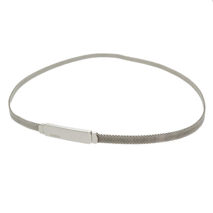 Gucci Belt Metal Silver Plate Women