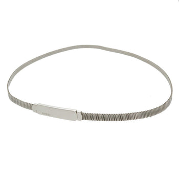 Gucci Belt Metal Silver Plate Women