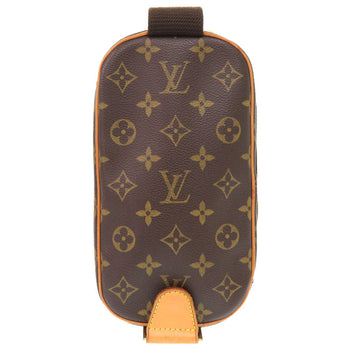 Louis Vuitton Sling Bag M51870 Monogram Canvas Brown Monogram Pochette Gange Mens