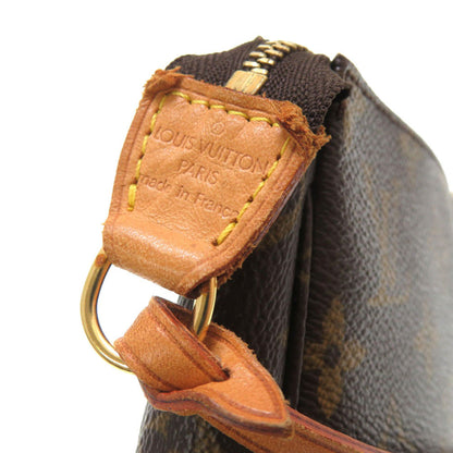 Louis Vuitton Pouch M51980 Monogram Canvas Brown Monogram Pochette Accessories Women