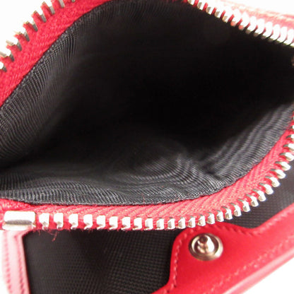 Saint Laurent Paris Bifold Wallet 538683 Leather Red Women