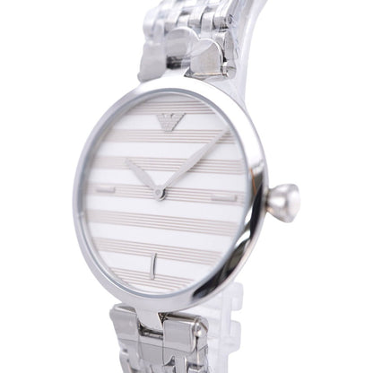 Emporio Armani Watches Quartz Ar-11195 Stainless Steel Border Quartz Women