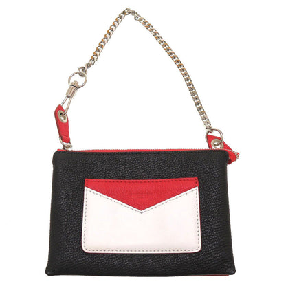 Givenchy Pouch Bc06863507 Leather Black Chain Shoulder Bag Women(Unisex)
