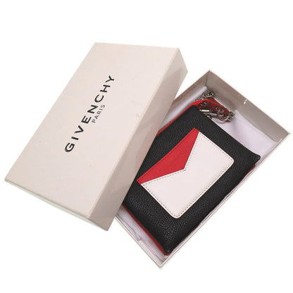 Givenchy Pouch Bc06863507 Leather Black Chain Shoulder Bag Women(Unisex)