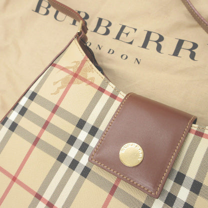 Burberry Tote Bag Pvc, Leather Beige Women