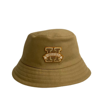 Hermes Hat Cotton, Rayon Brown Hermes Bob Harper H Series Bucket Hat Mens