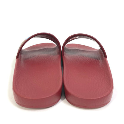 Gucci Sandals 655036 Rubber Wine-Red Shoes Doraemon 35