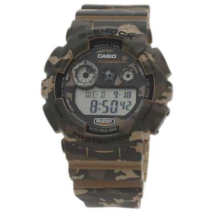 Casio Watches Quartz Gd-120Cm Stainless Steel, Resin Type Brown G Shock Camouflage Camouflage Dial