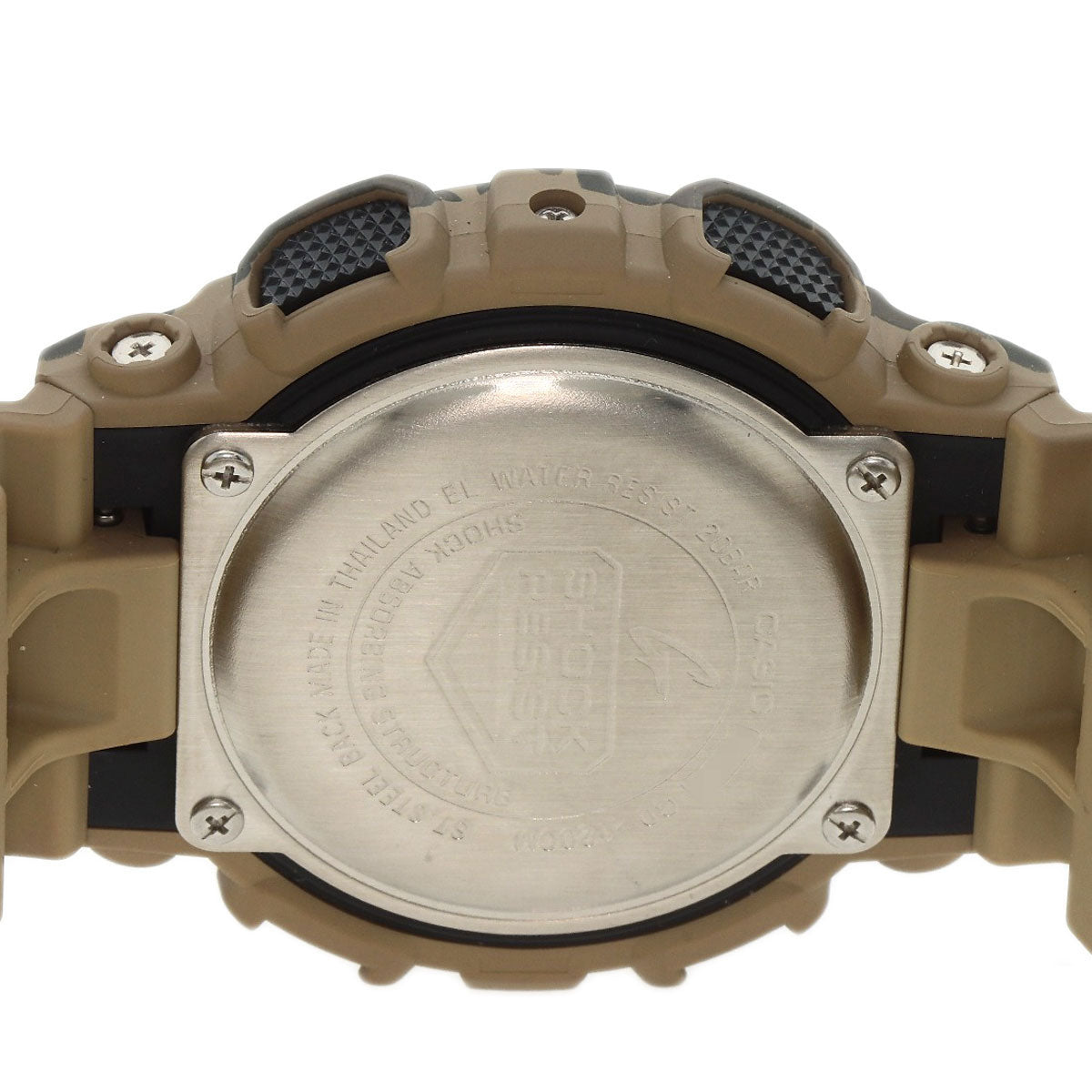 Casio Watches Quartz Gd-120Cm Stainless Steel, Resin Type Brown G Shock Camouflage Camouflage Dial