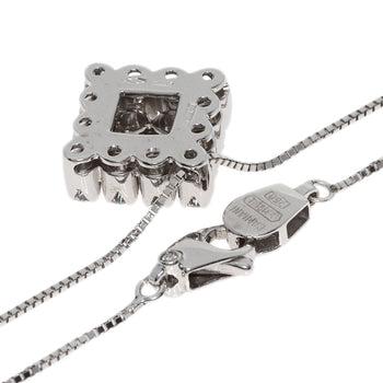 Damiani Necklace K18Wg Silver Diamond Women