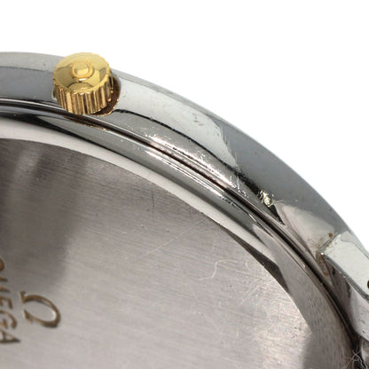 Omega Watches Quartz Stainless Steel , Stainless Steel Silver De Ville Ivory Dial Mens