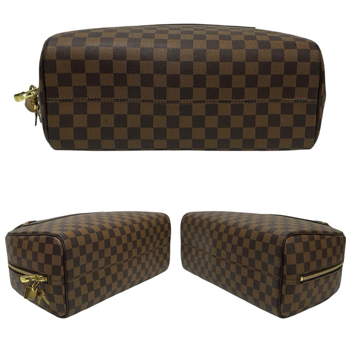 Louis Vuitton Handbag N41455 Leather, Pvc Brown Damier Norita Women(Unisex)