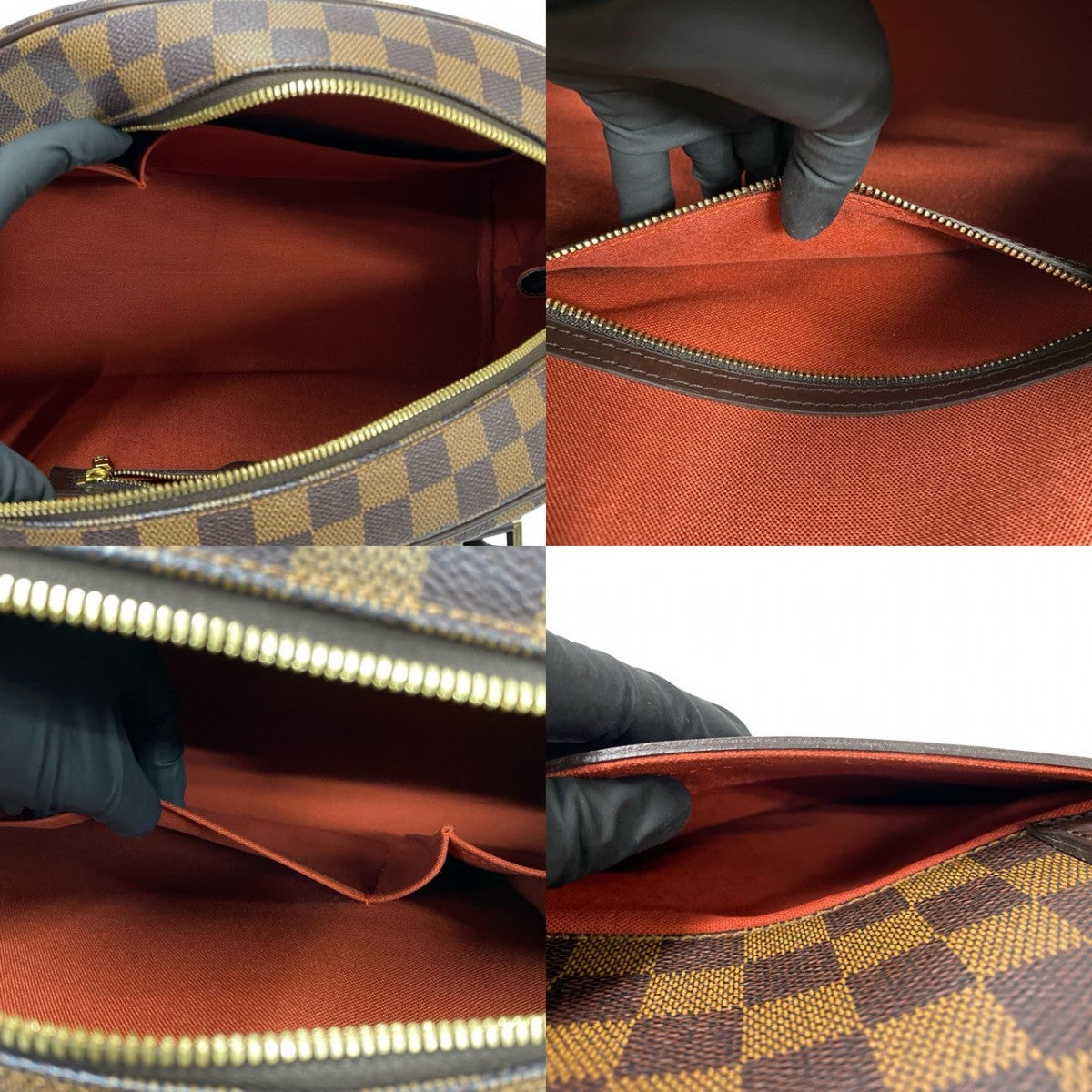 Louis Vuitton Handbag N41455 Leather, Pvc Brown Damier Norita Women(Unisex)