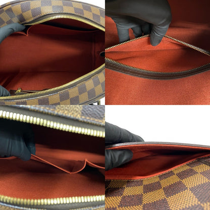 Louis Vuitton Handbag N41455 Leather, Pvc Brown Damier Norita Women(Unisex)