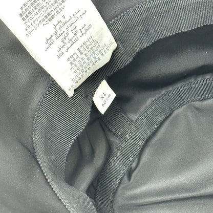 Gucci Hat 813534 Nylon Black Hats Logo Bucket Hat Logo Embossing Xl